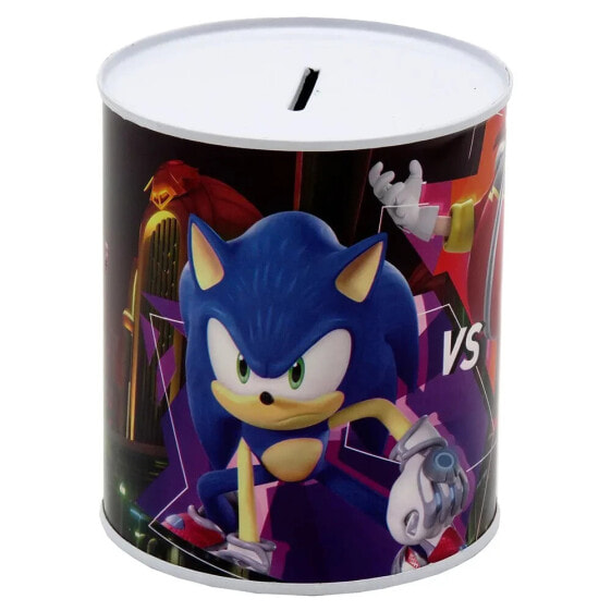 SONIC Prime Time Medium Tin Coin Bank