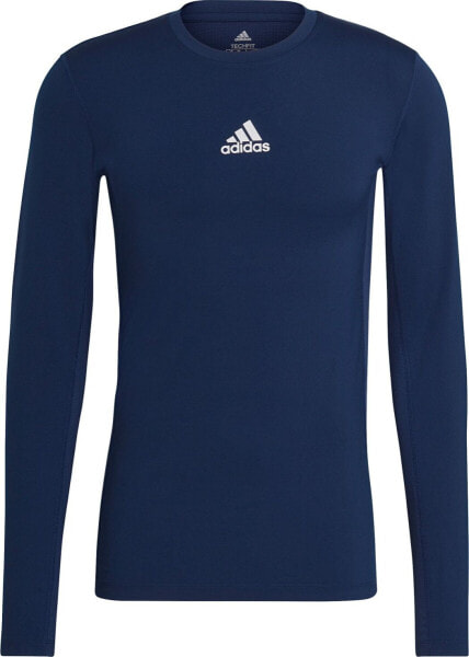 Adidas Koszulka adidas TECHFIT LS TOP GU7338 GU7338 granatowy S