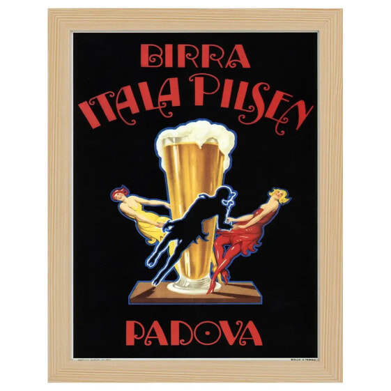 Bilderrahmen Poster Birra Itala Pilsen