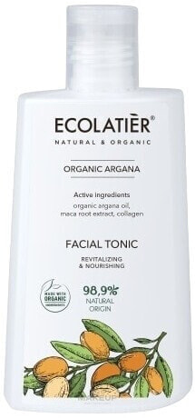 Gesichtstonikum Erholung und Ernährung - Ecolatier Organic Argana Revitalizing And Nourishing Facial Tonik 250 ml