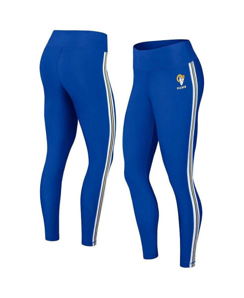 Women's Royal Los Angeles Rams Color Block Leggings