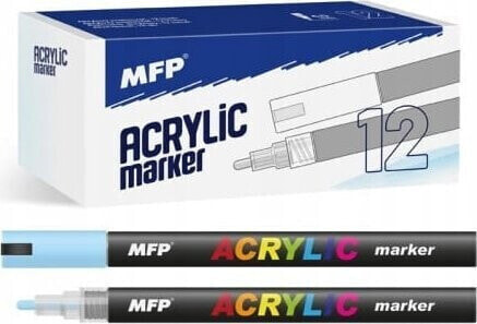 MFP paper flamaster akrylowy 4mm - błękitny 6410829