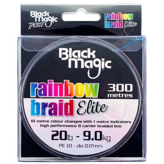 BLACK MAGIC Rainbow Elite braided line 300 m