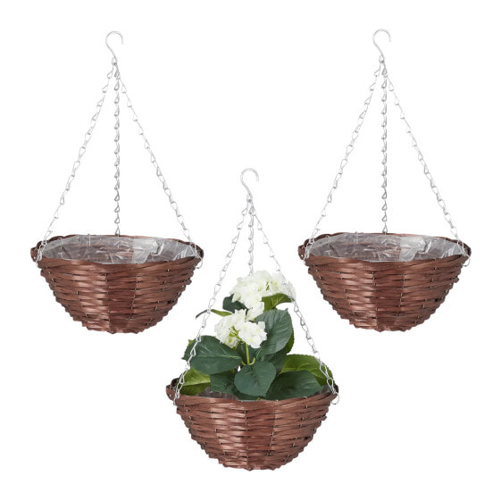 Blumenampel 30cm 3er Set