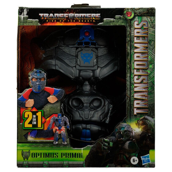 TRANSFORMERS Tra Mv7 2-In-1 Mask Optimus Primal Figure