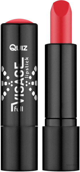 Pflegender Lippenstift mit Vitamin E - Quiz Cosmetics Full Visage Lipstick 05 - Red Kiss