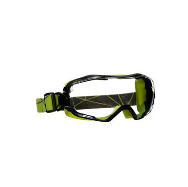 3M GoggleGear 6000 - Safety goggles - Construction/renovation work - Dust work - Work with chemicals - Any gender - Black - Green - Transparent - Neoprene