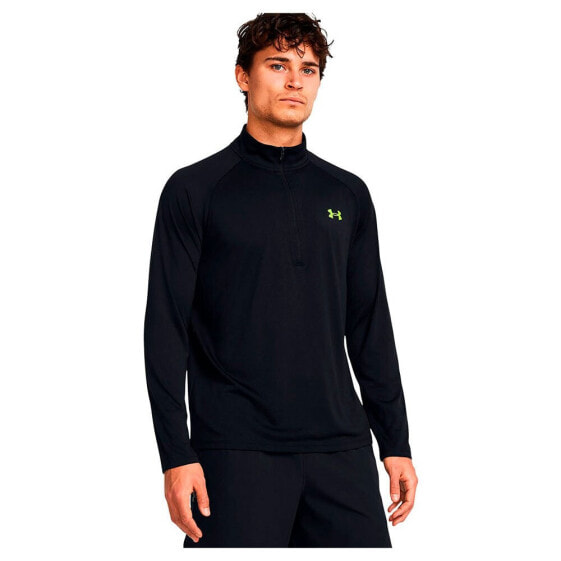 UNDER ARMOUR Tech 2.0 half zip long sleeve T-shirt