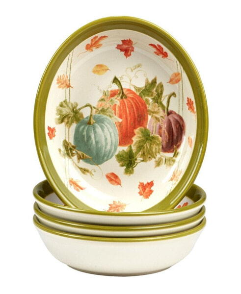 Autumn Harvest Soup Bowl, Set of 4