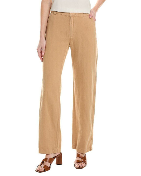 Vince Casual Linen-Blend Wide Leg Pant Women's 8