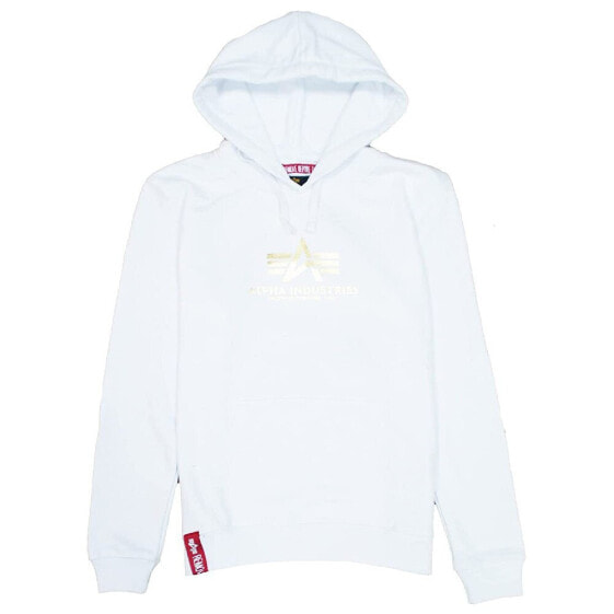 ALPHA INDUSTRIES New Basic Foil Print hoodie