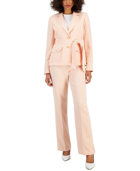 Костюм Le Suit Safari Jacket Pantsuit