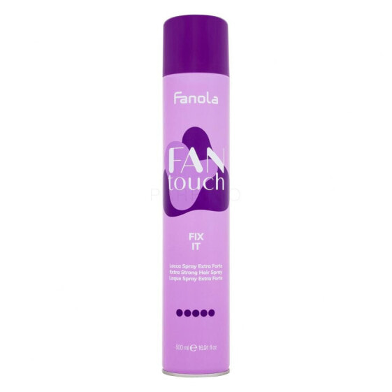 Fanola Fan Touch Fix It 500 ml haarspray für Frauen