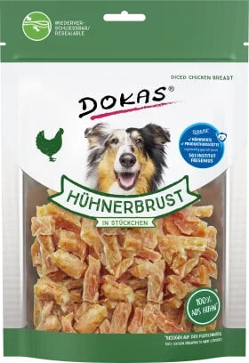 Kausnack Hund, Hühnerbruststücke, 200 g