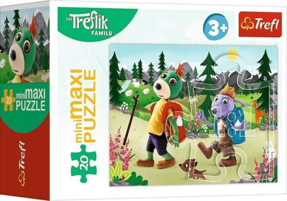 Trefl PUZZLE 20EL MINIMAXI TREFL 21155 DZIEN TREFLIKOW