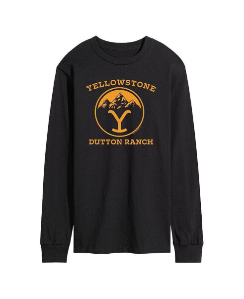 Men's Yellowstone Y Mountains Long Sleeve T-shirt