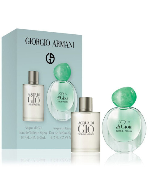 Giorgio Armani 2-Pc. Acqua di Giò Eau de Toilette & Acqua di Gioia Eau de Parfum Gift Set