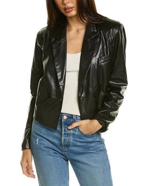 Area Stars Crop Jacket Women's Black M