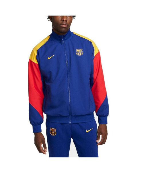 Men's Royal Barcelona 2023/24 Drac Pack Strike Anthem Full-Zip Jacket