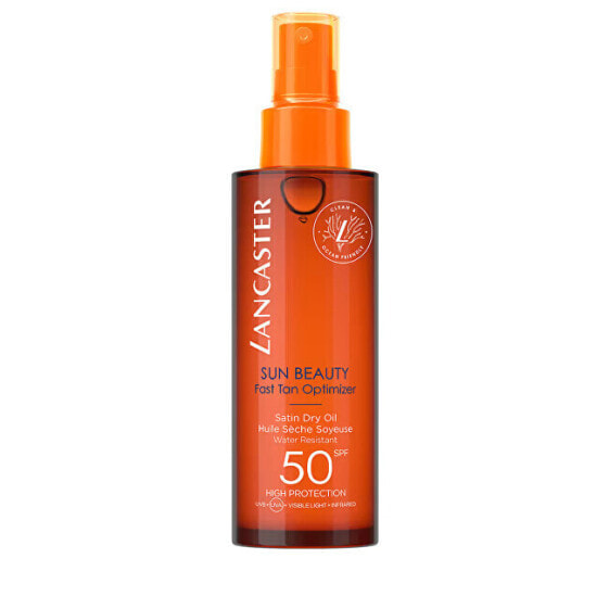 Dry oil for tanning SPF 50 Sun Beauty (Satin Dry Oil) 150 ml