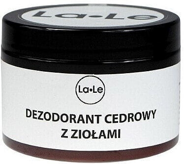 Creme-Deodorant mit Zedernöl und Kräutern