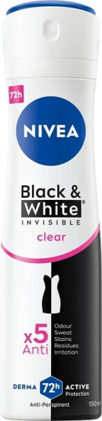 Deospray Antitranspirant - NIVEA For Women Black & White Power Deodorant Spray 150 ml