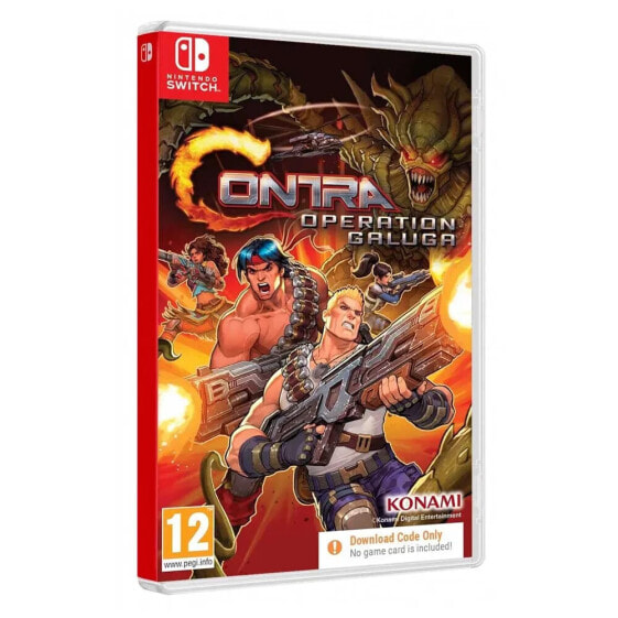 NINTENDO GAMES Switch Contra Operation Galuga Code in box