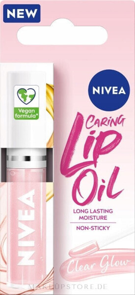 Lippenöl - Nivea Caring Lip Oil Clear Glow