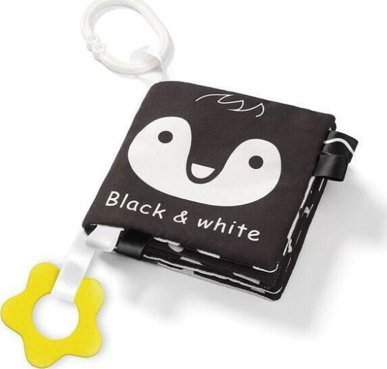 BabyOno BABY ONO-542-KSIĄŻECZKA SENSORYCZNA BLAC K&WHITE