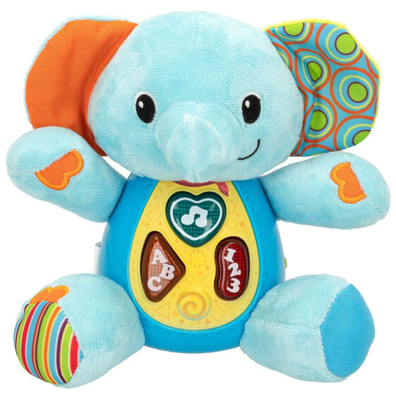 WINFUN Baby Elephant Who Talks To Lights Teddy