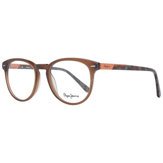 Pepe Jeans Brille PJ3333 C2 49 Herren Braun 49-18-145