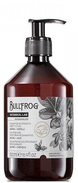 Shampoo für Haare und Bart - Bullfrog Nourishing Restorative Shampoo 250 ml