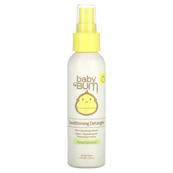 Baby, Conditioning Detangler, Green Coconut, 4 fl oz (118 ml)