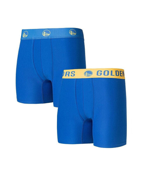 Комплект пижамы Concepts Sport Royal Golden State Warriors Breakthrough 2-Pack Boxer Briefs