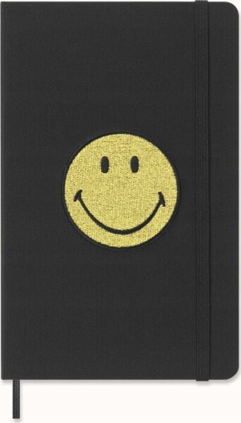 Moleskine Notatnik MOLESKINE L (13x21 cm), Smiley, w linie, twarda oprawa, 176 stron