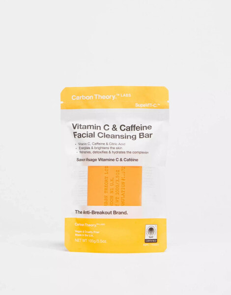 Carbon Theory Vitamin C & Caffeine Facial Cleansing Bar