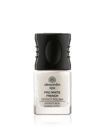 Alessandro Spa Nail Hand Foot Pro White French Effect Polish (10 ml)