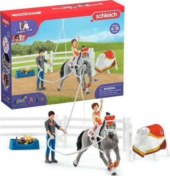 Figurka Schleich Schleich Horse Club Mias vaulting riding set, toy figure