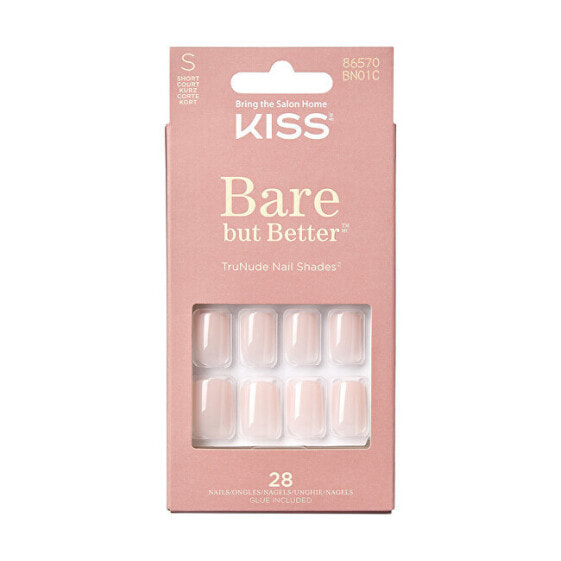 Gel nails Bare-But-Better Nails Nudies 28 pcs