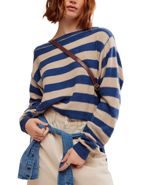 Women's Into The Blue Striped Sweater