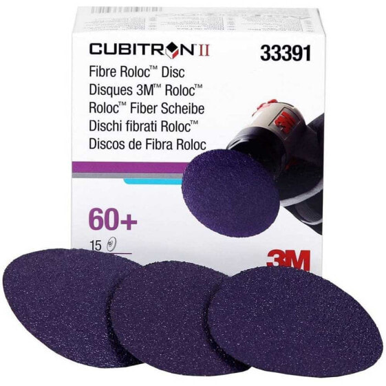 3M Cubitron II Fibre Roloc 3´´ 60+