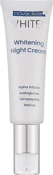 Aufhellende Nachtcreme mit Retinol, Azelainsäure und Tetrapeptiden