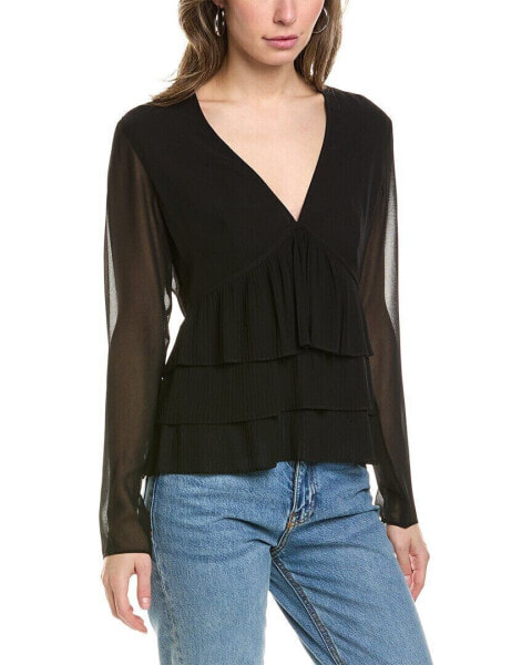 The Kooples Pleated Top Women's