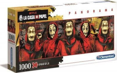 Clementoni Puzzle 1000 elementów Panorama La Casa de Papel (39545)