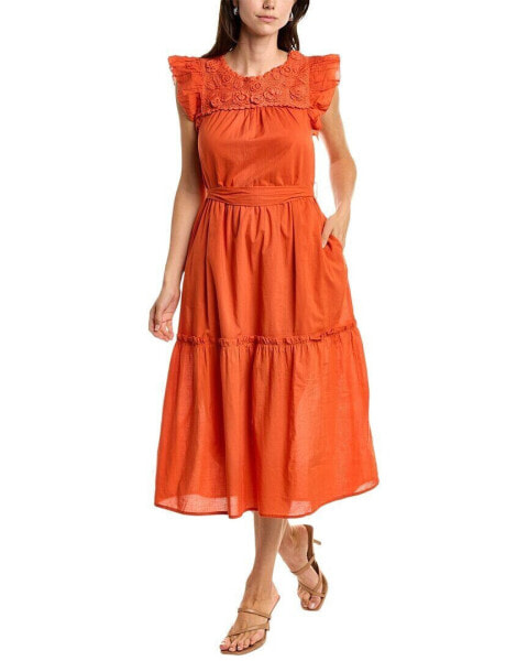 St. Roche Kite Dress Women's Orange 0