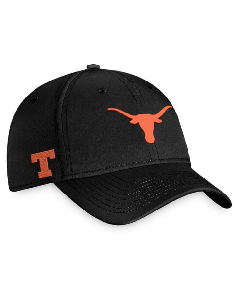 Men's Black Texas Longhorns Reflex Logo Flex Hat