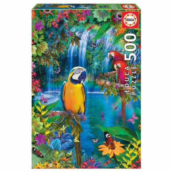 EDUCA BORRAS 500 Pieces Paraíso Tropical Wooden Puzzle