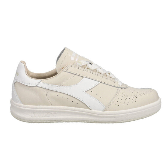 Diadora B.Elite H Italia Sport Lace Up Mens Beige Sneakers Casual Shoes 176277-