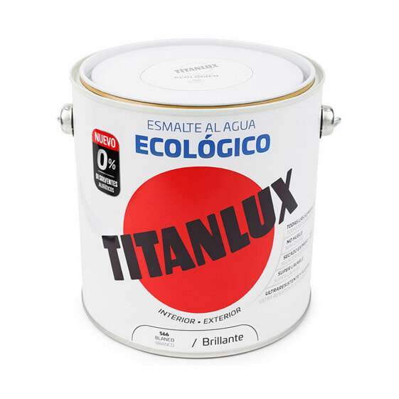 лечение Titanlux 00t056625 Базовая эмаль К воде Белый 2,5 L яркий