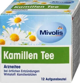 Arznei-Tee, Kamillen Tee (12 Beutel), 18 g